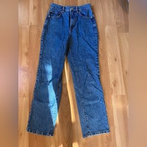Garage Denim Coupe Droite Vintage Straight Blue Jeans 01/25